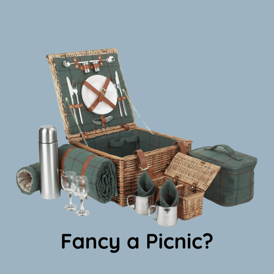 Fancy a Picnic? Two Person Picnic Hamper with Contents