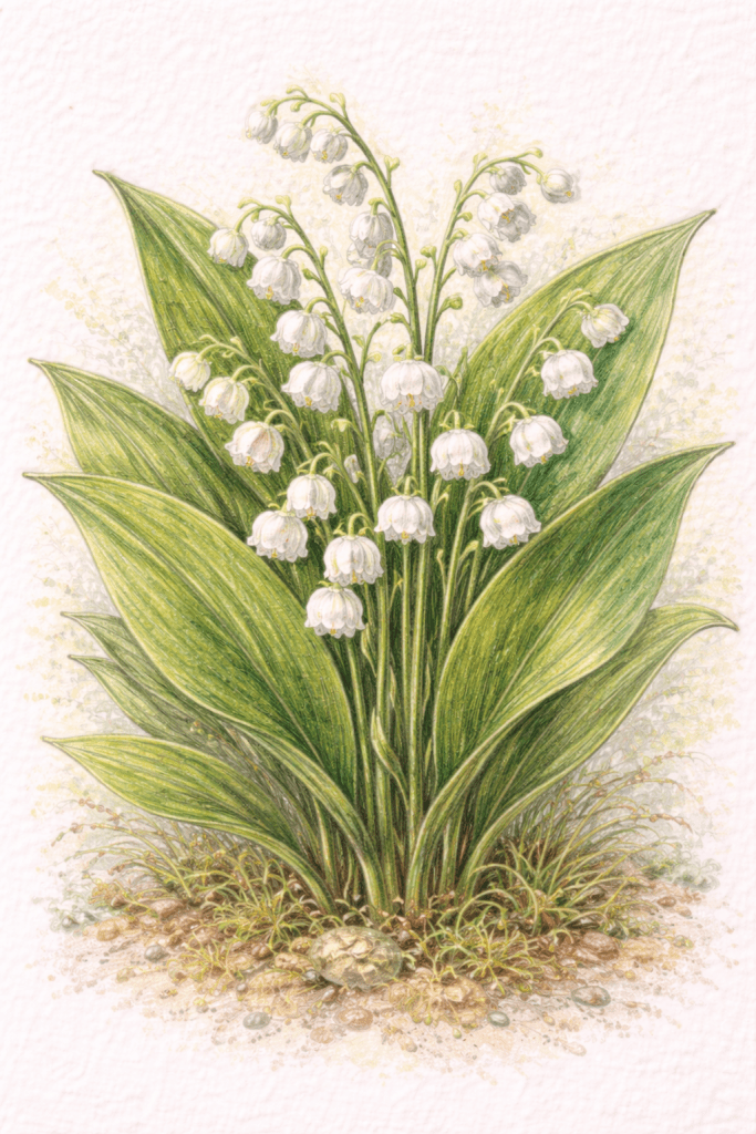 lily of the valley  - Convallaria majalis