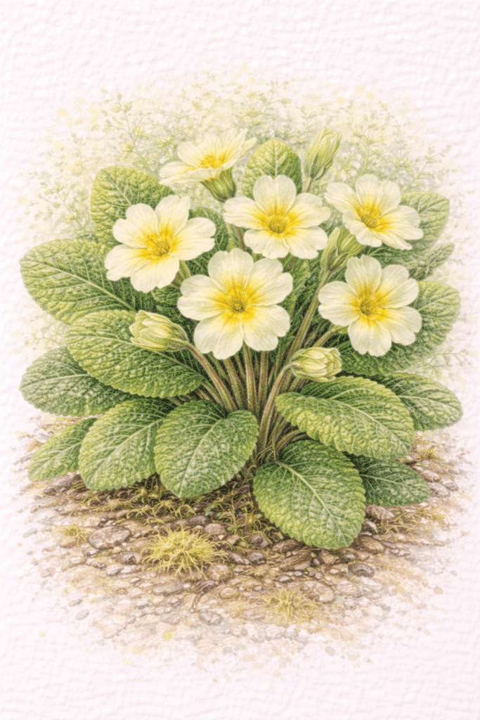 Primula vulgaris - Primrose