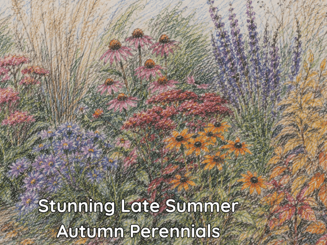 Stunning Late Summer Autumn Perennials