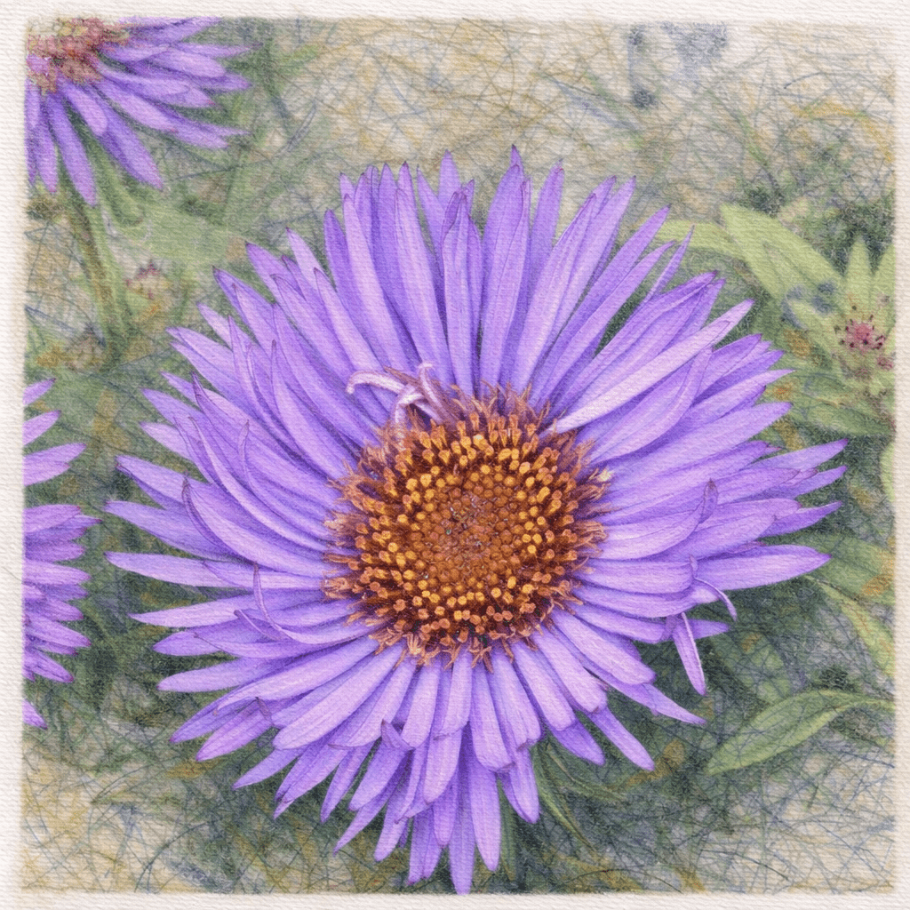 Symphyotrichum novae-angliae (New England Aster)