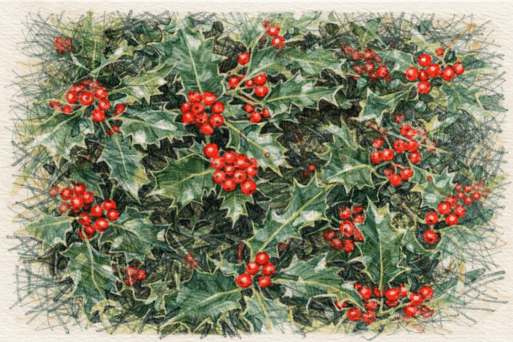 All About Ilex aquifolium: Holly