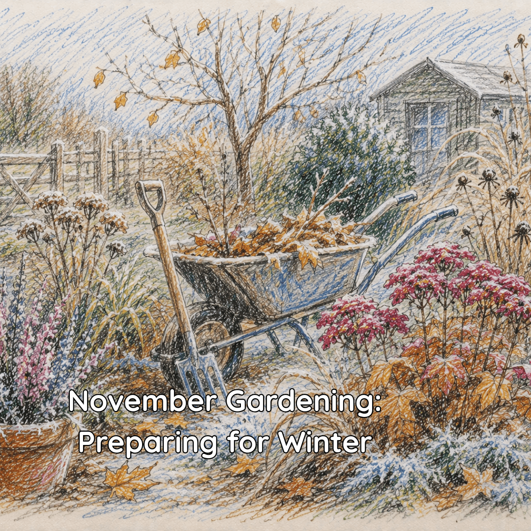 November Gardening. Preparing for Winter