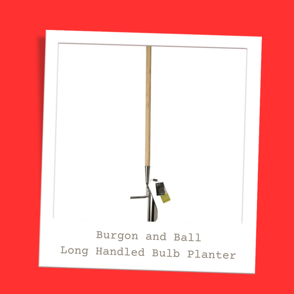 Burgon and Ball.  Long Handled Bulb Planter Garden Tool.