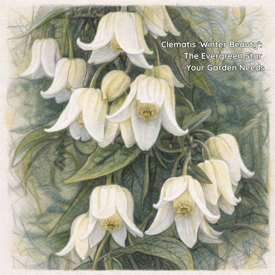 Clematis 'Winter Beauty': The Evergreen Star Your Garden Needs