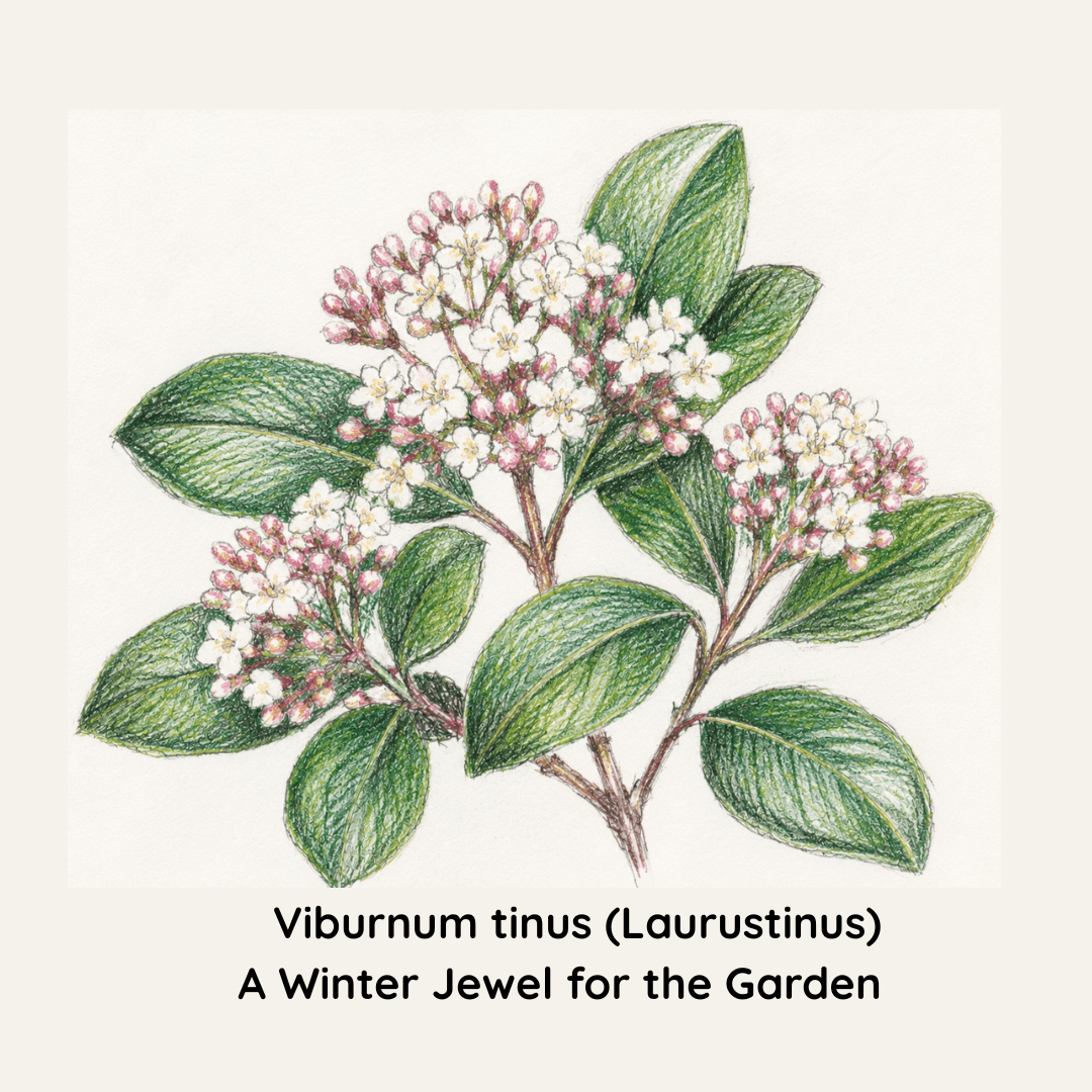 Viburnum tinus (Laurustinus)