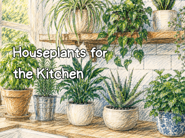 Houseplants for the Kitchen