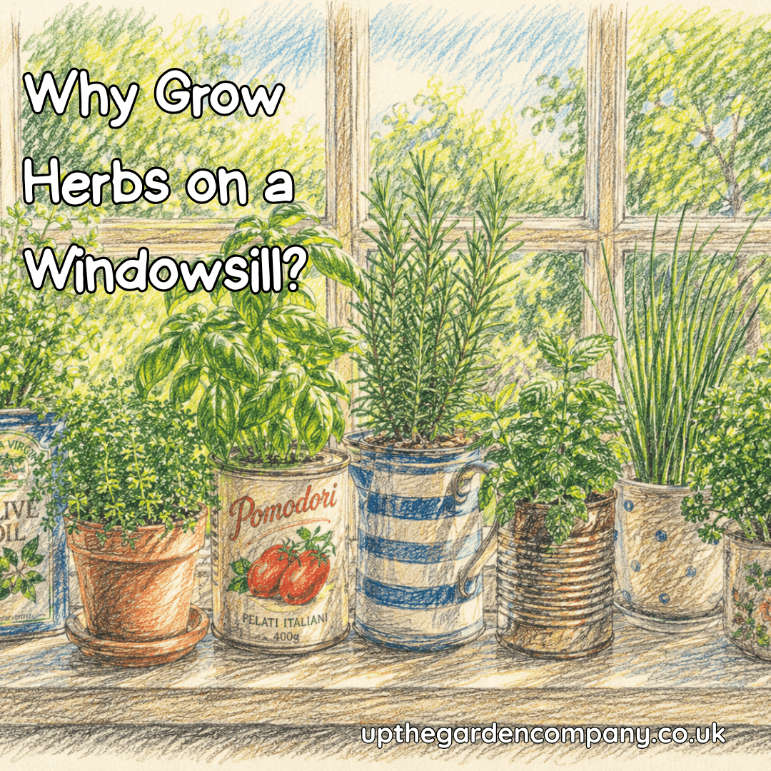 Why Grow Herbs on a Windowsill?