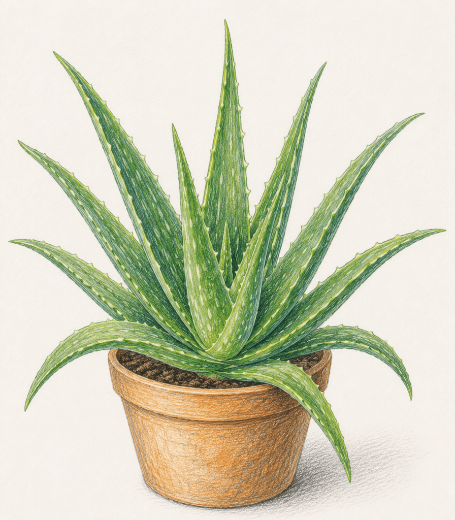 Aloe Vera — Aloe barbadensis miller