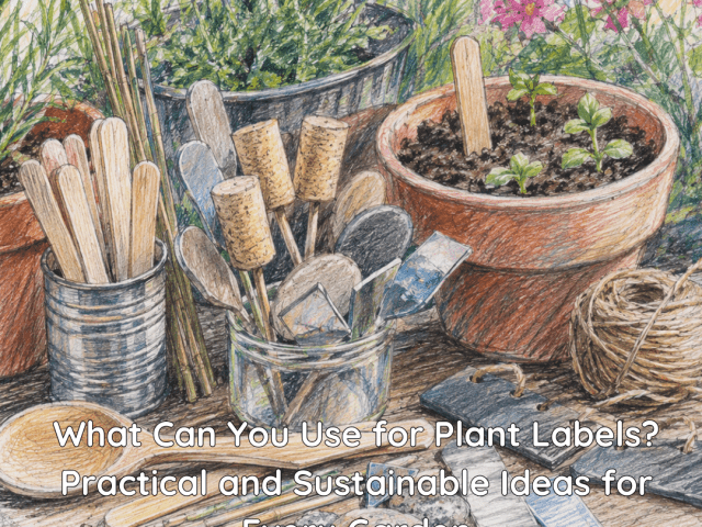 What Can You Use for Plant Labels? Practical and Sustainable Ideas for Every Garden